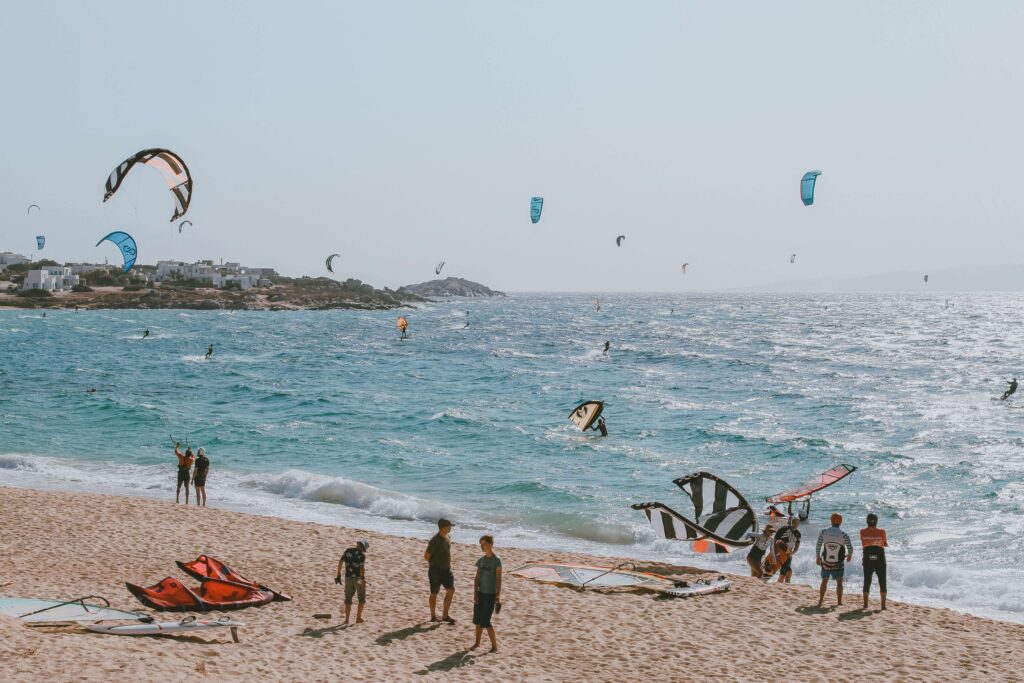 Μικρή Βίγλα για kite surfing στη Νάξο - Grecontrek